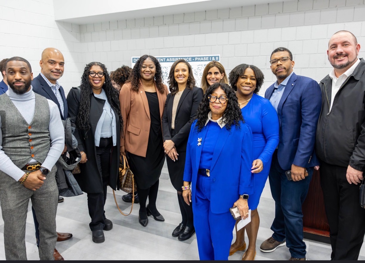 National Faith team at Detroit down payment assistance program announcement